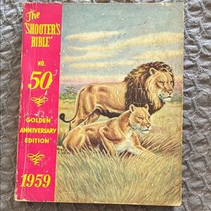The Shooter's Bible No. 50 Golden Anniversary Edition 1959 - Illustrated Cover